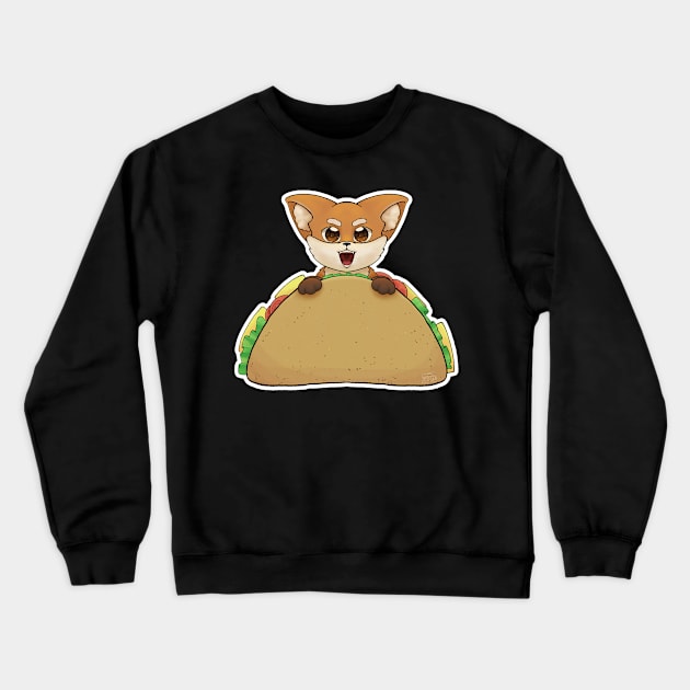 Zatch_taco Crewneck Sweatshirt by Zerany